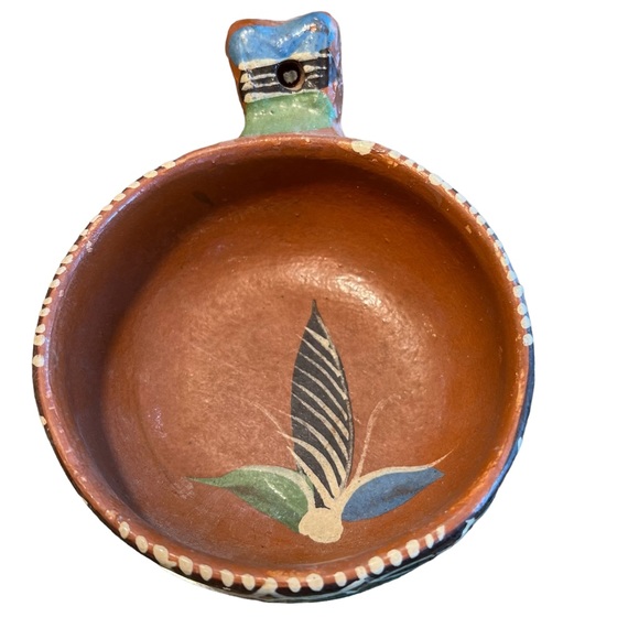 Vintage Mexican Terracotta Serving Bowls Cookware, Set of 4 - Picture 8 of 14